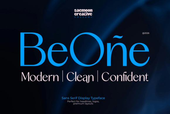Beone Sans Font - Featured Image