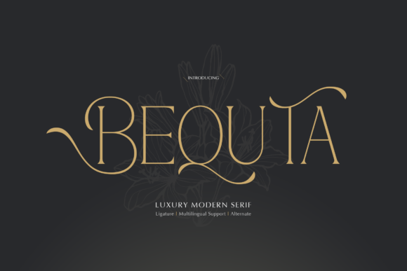 Bequta Font - Featured Image