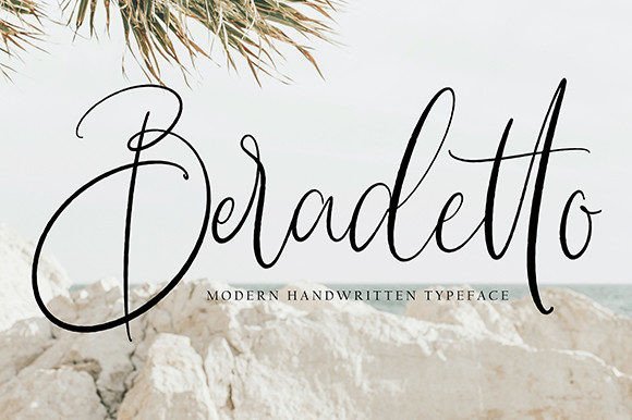 Beradetto Font - Featured Image