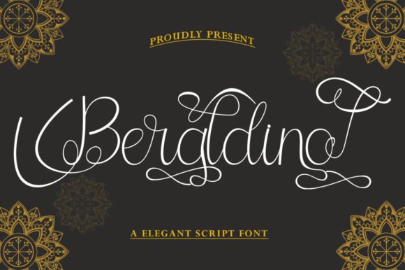 Beraldino Script Font - Featured Image