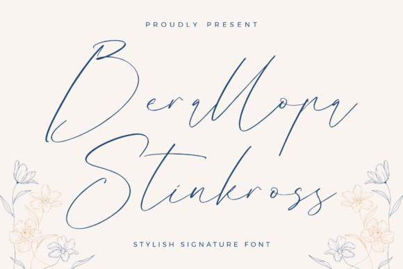 Berallopa Stinkross Font - Featured Image