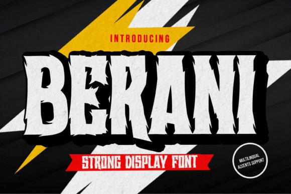 Berani Font - Featured Image