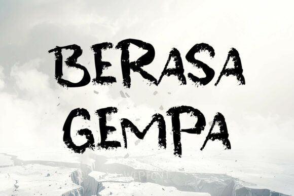Berasa Gempa Font - Featured Image