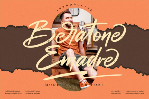 Beratone Emadre Font - Featured Image