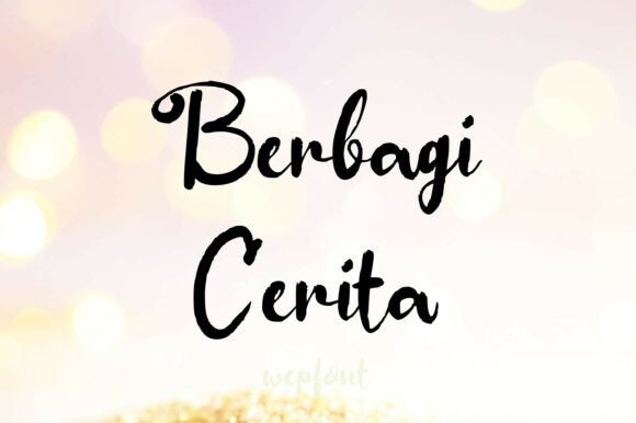 Berbagi Cerita Font - Featured Image