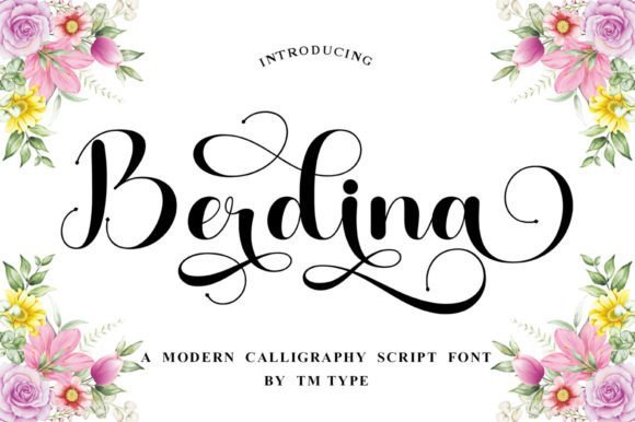 Berdina Font - Featured Image