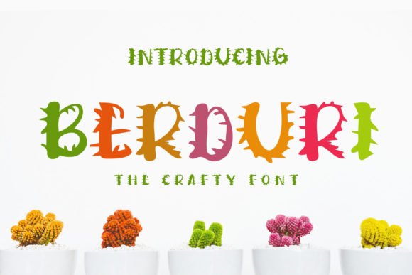 Berduri Font - Featured Image