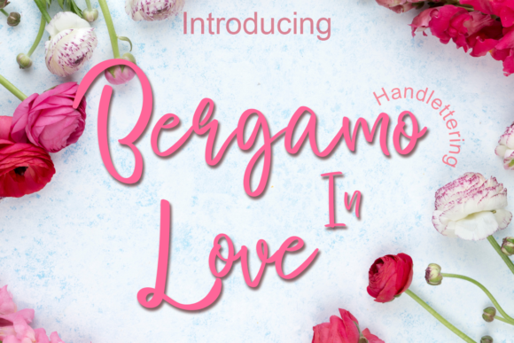 Bergamo in Love Font - Featured Image