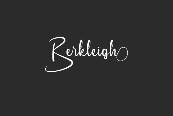 Berkleigh Font - Featured Image