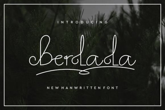Berlala Font - Featured Image