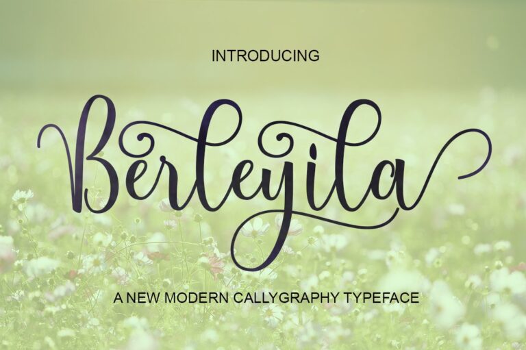 Berleyila Font - Featured Image