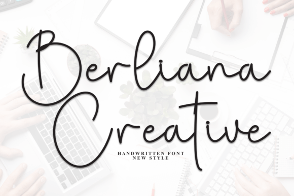 Berliana Creative Font - Featured Image