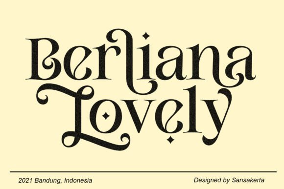 Berliana Lovely Font - Featured Image
