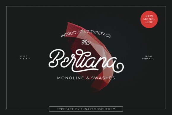 Berliana Script Font - Featured Image