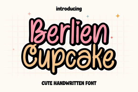 Berlien Cupcake Font - Featured Image