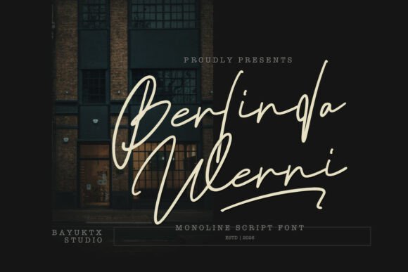 Berlinda Werni Font - Featured Image