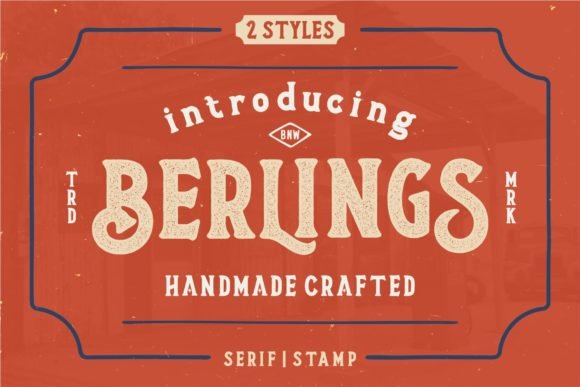 Berlings Font - Featured Image