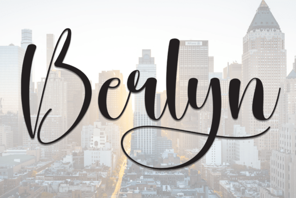Berlyn Font - Featured Image