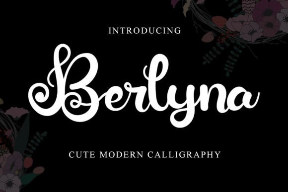 Berlyna Font - Featured Image