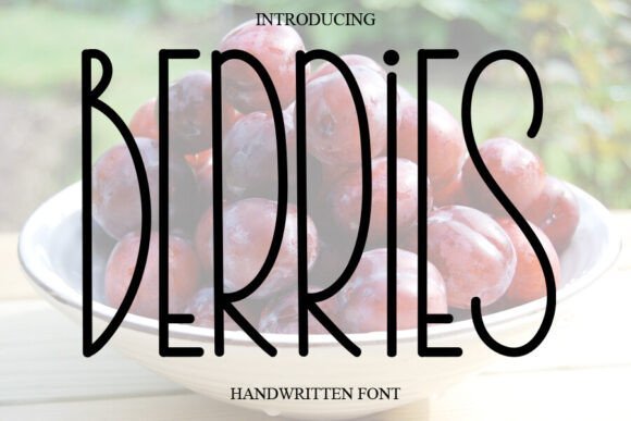Berries Font - Featured Image