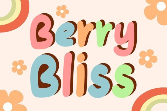 Berry Bliss Font - Featured Image