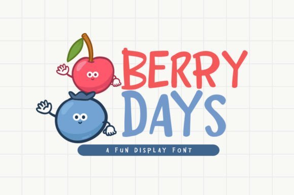 Berry Days Font - Featured Image