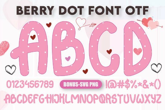 Berry Dot Font - Featured Image
