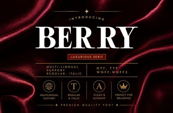 Berry Font - Featured Image