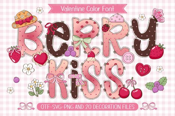 Berry Kiss Font - Featured Image