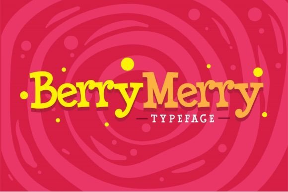 Berry Merry Font - Featured Image