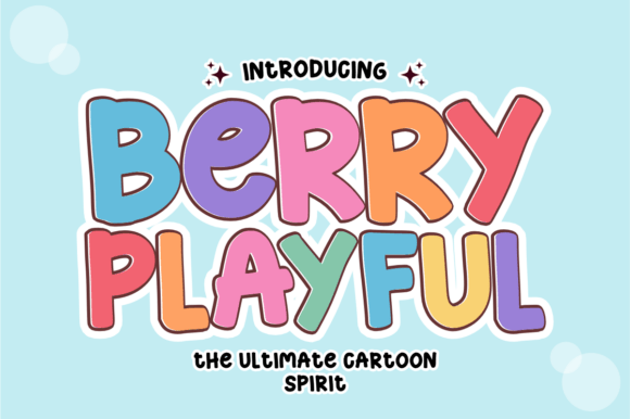 Berry Playful Font - Featured Image