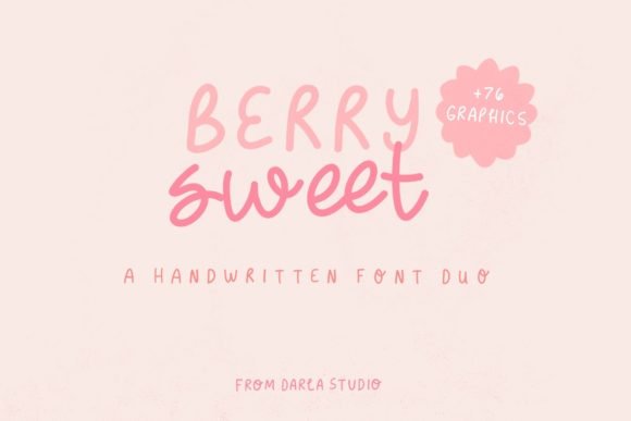 Berry Sweet Font - Featured Image