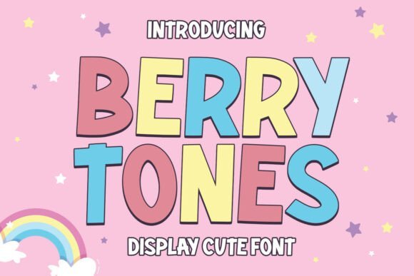 Berry Tones Font - Featured Image