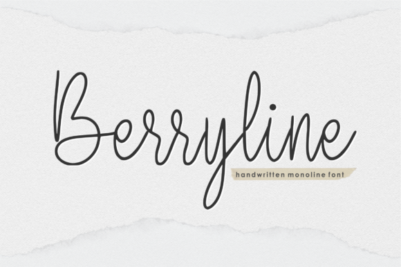Berryline Font - Featured Image