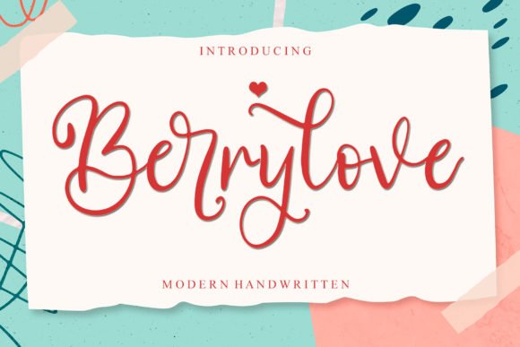 Berrylove Font - Featured Image