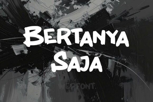 Bertanya Saja Font - Featured Image
