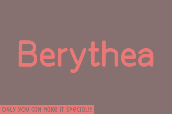 Berythea Font - Featured Image