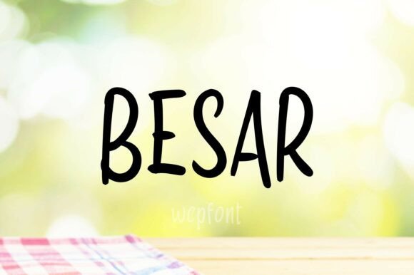 Besar Font - Featured Image