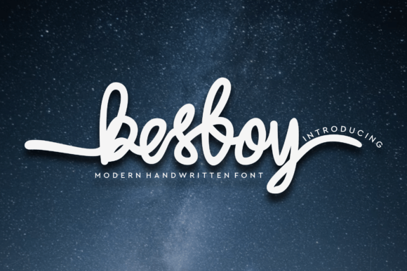 Besboy Font - Featured Image
