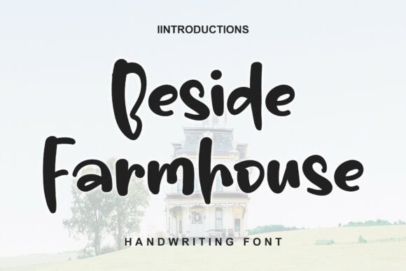 Beside Farmhouse Font - Featured Image