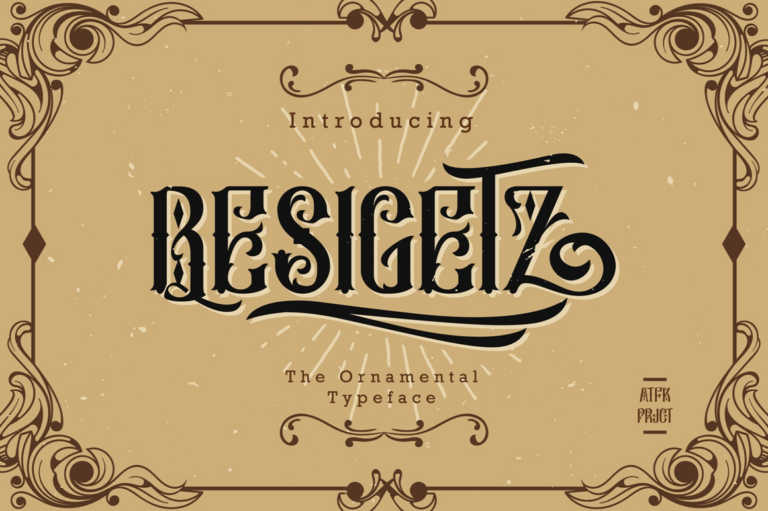 Besigetz Font - Featured Image