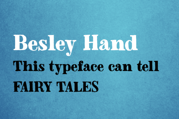 Besley Hand Font - Featured Image