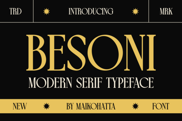 Besoni Font - Featured Image