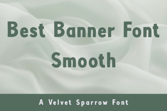 Best Banner Smooth Font - Featured Image
