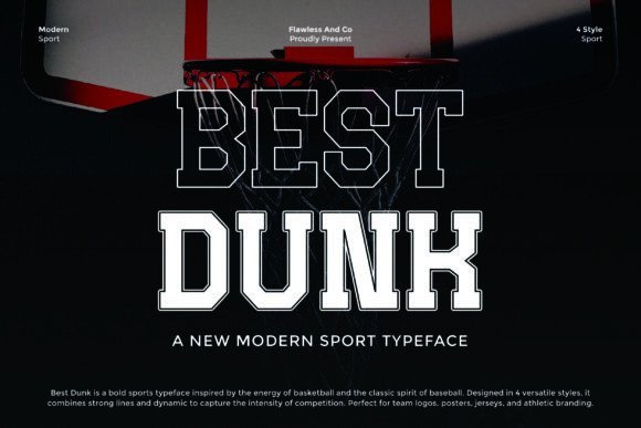 Best Dunk Font - Featured Image