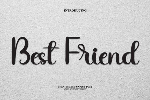 Best Friend Font - Featured Image