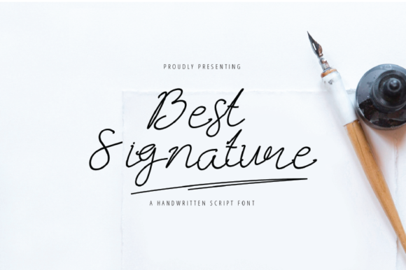 Best Signature Font - Featured Image