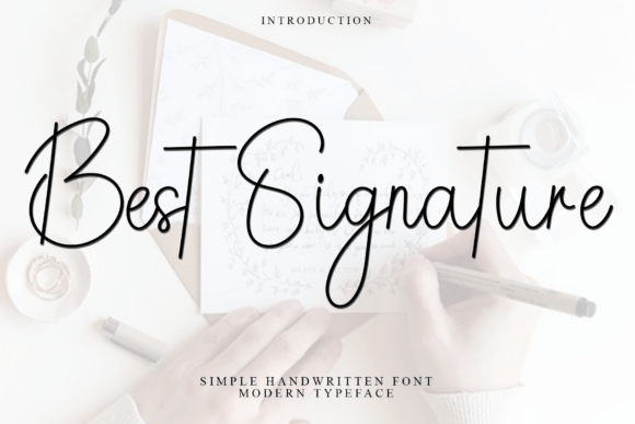 Best Signature Font - Featured Image