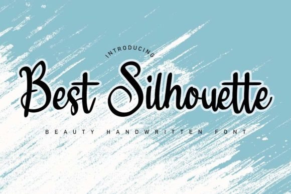 Best Silhouette Font - Featured Image