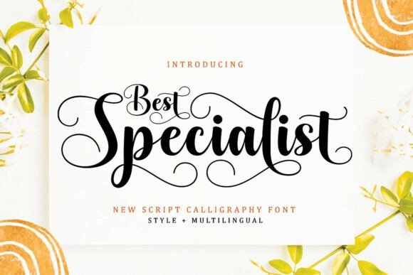 Best Specialist Font - Featured Image